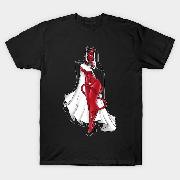 Demon Dressup T-Shirt by Becca Whitaker